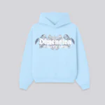 Sweat à capuche Fit Ice Blue