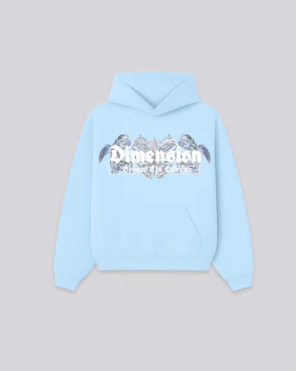 Sweat à capuche Fit Ice Blue