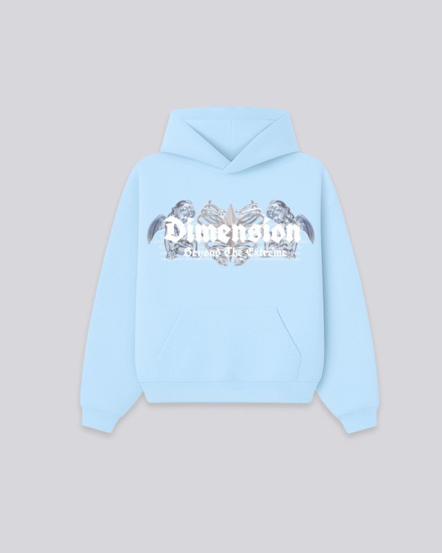 Sweat à capuche Fit Ice Blue