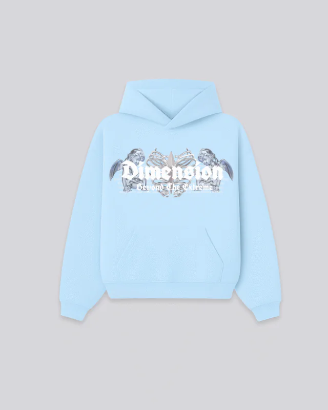 Sweat à capuche Fit Ice Blue