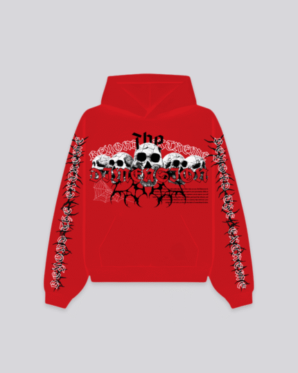 Sweat à Capuche Dimension Rouge Crimson Rebellion