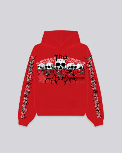 Sweat à Capuche Dimension Rouge Crimson Rebellion
