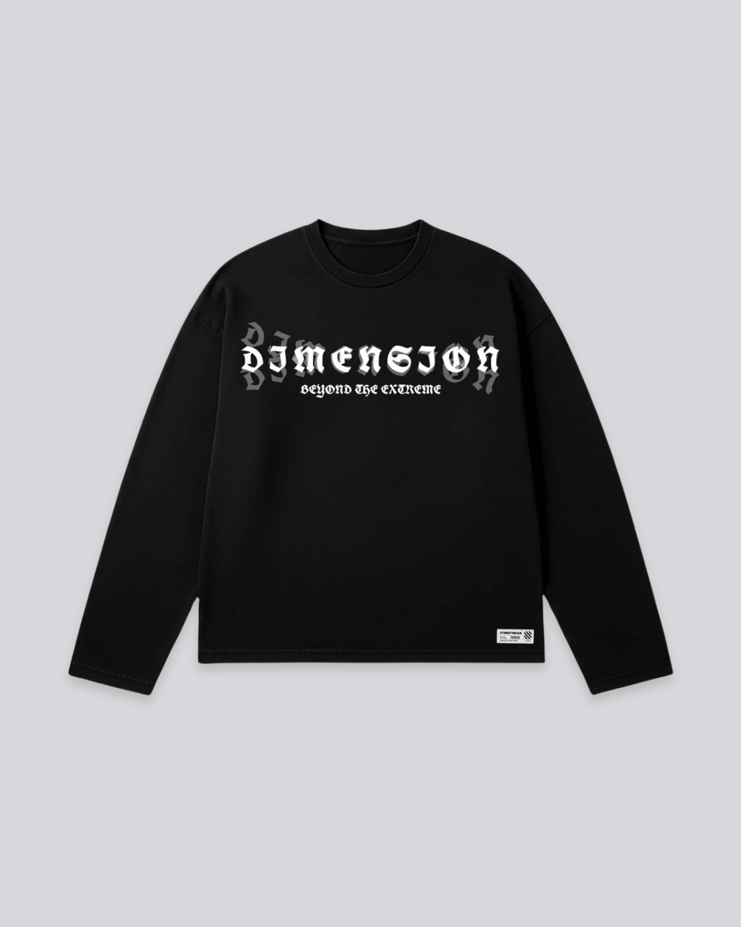 Tee-shirt Long Sleeve Oversize Dimension Tee-shirt Long Sleeve Oversize Dimension