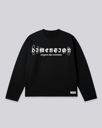 Tee-shirt Long Sleeve Oversize Dimension