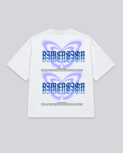 Tee-shirt Oversize Blue Mirage